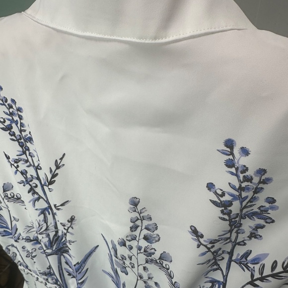 Cupshe Floral Blue dress no size located - Picture 5 of 5